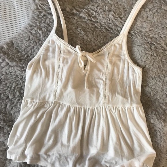 🚨SOLD🚨American Eagle White Tank - Picture 3 of 4